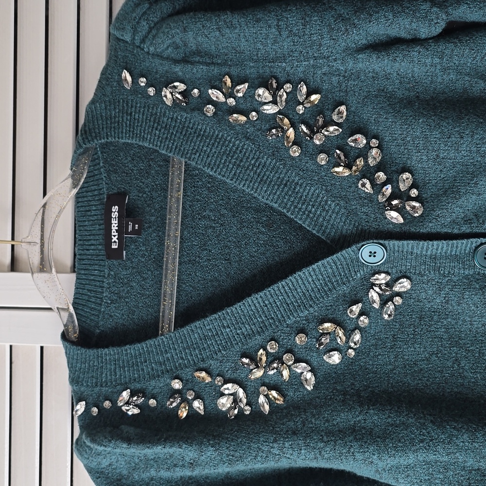 Express Embellished Cardigan - Picture 4 of 9